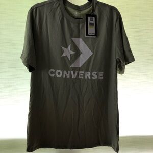 Converse Green Short Sleeve Tee with Iconic Logo